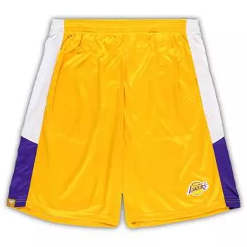 Шорты Fanatics Branded Los Angeles Lakers, золотой