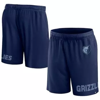 Шорты Fanatics Branded Memphis Grizzlies, нави