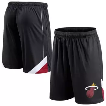 Шорты Fanatics Branded Miami Heat, черный