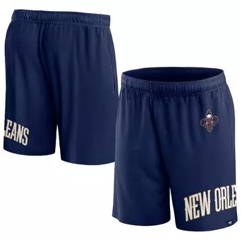 Шорты Fanatics Branded New Orleans Pelicans, нави