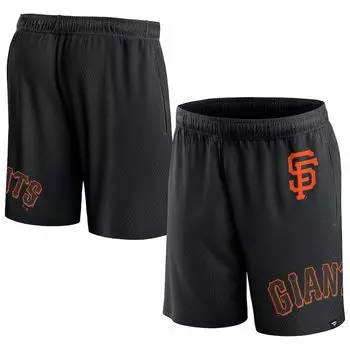 Шорты Fanatics Branded San Francisco Giants, черный