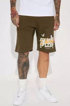 Шорты Fashion Nova 23014646, зеленый