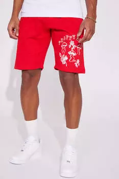 Шорты Fashion Nova 23014650, красный