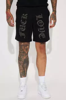 Шорты Fashion Nova RTFNM11295, черный