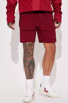 Шорты Fashion Nova SS23S822, бордовый
