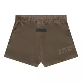 Шорты Fear of God Essentials FW22 Nylon Running Shorts Wood, цвет wood