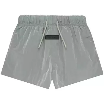 Шорты Fear of God Essentials Kids Crinkle Nylon Running Short, цвет Seal