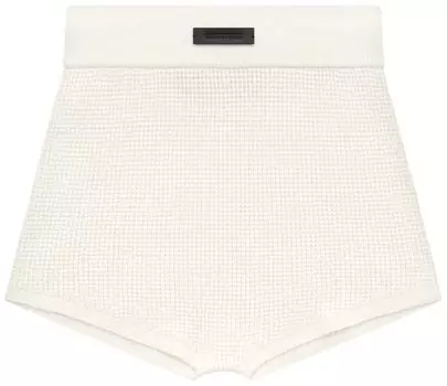 Шорты Fear of God Essentials Waffle Boy Short 'Shell', белый