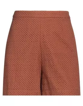 Шорты Federica Tosi, коричневый