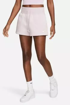 Шорты феникс с высокой талией Nike, розовый