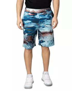 Шорты Fila с принтом, синий