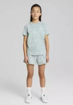Шорты FLAMING LOVE HOCHGESCHNITTENE Puma, зеленый