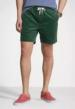 Шорты FLAT Polo Ralph Lauren, цвет washed forest