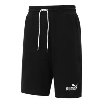 Шорты fleece shorts 'black' Puma, черный
