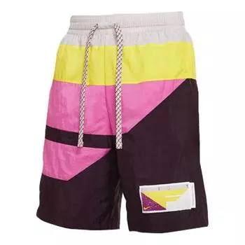 Шорты flight basketball shorts colorblock Nike, красный