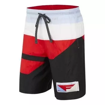 Шорты flight contrasting colors sports shorts black red blue blackredblue Nike, красный