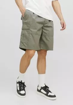 Шорты FLINT Jack & Jones, цвет deep lichen green
