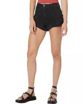 Шорты Free People Crvy Mona High-Rise Short, цвет Midnight Black