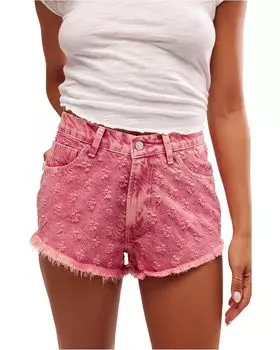 Шорты Free People Mixed Emotions Hi Lo Short, цвет Dragonfruit Sorbet