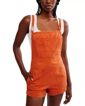 Шорты Free People Tough Love Shortall, цвет Cinnamon Stick
