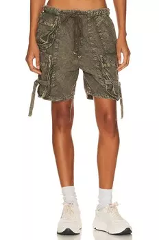 Шорты Free People Wild Bay Parachute Shorts, цвет Army