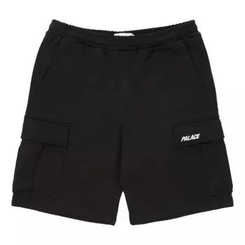 Шорты fw22 cargo sweat shorts 'black' Palace, черный