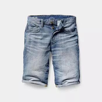 Шорты G-Star 3301.6 Denim, синий