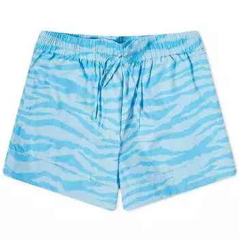 Шорты GANNI Elasticateds, синий