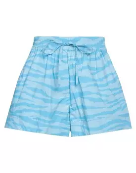 Шорты Ganni, лазурный