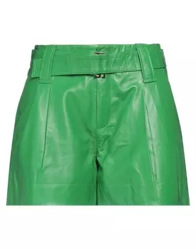 Шорты Ganni, зеленый