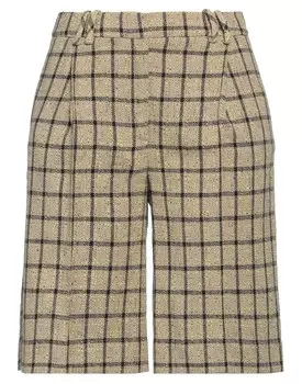 Шорты Ganni, зеленый