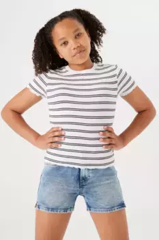 Шорты Garcia "Rianna" с небольшим разрезом по подолу, цвет Med Used