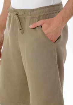 Шорты GARMENT DYED ORGANICATION, оливковый