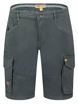 Шорты Geographical Norway Bermudas Patrimoine, антрацит