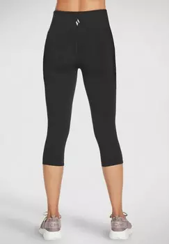 Шорты GOFLEX HW CAPRI Skechers Sport, черный