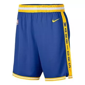 Шорты golden state warriors breathable sports shorts blue Nike, синий