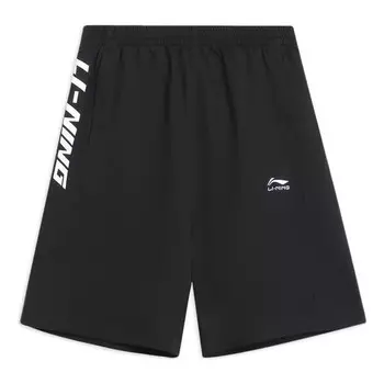 Шорты графические шорты Li-Ning, черный