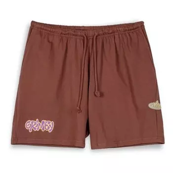 Шорты Grimey Bloodsucker sweat, коричневый