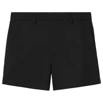 Шорты Gucci Techno Gabardine Shorts, черный