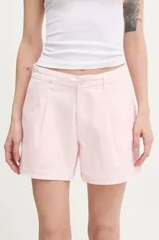 Шорты Guess Jeans, розовый