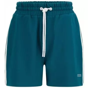Шорты Guess Signature Sweat, зеленый