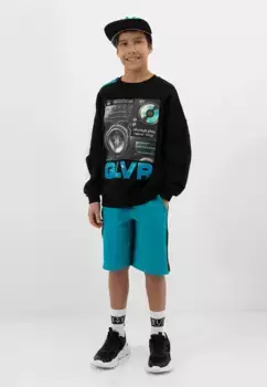 Шорты Gulliver с регулируемым поясом, бирюзовый