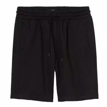 Шорты H&M Regular Fit, черный