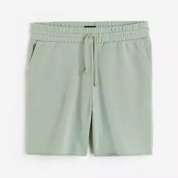 Шорты H&M Regular Fit, светло-зеленый