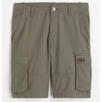 Шорты H&M Solid-color, хаки