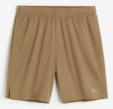 Шорты H&M Sports, хаки