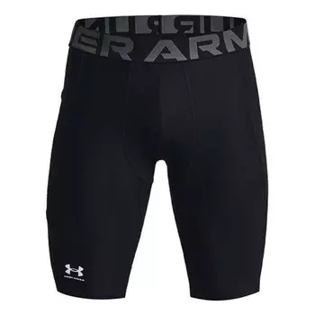 Шорты heatgear pocket long shorts 'black' Under Armour, черный