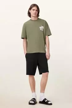 Шорты Helix Allsaints, черный