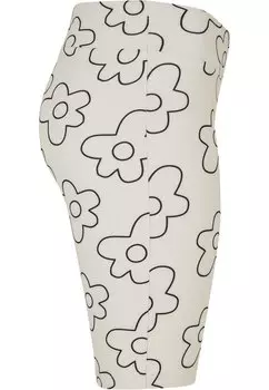Шорты High Waist Aop Tech Cycle Urban Classics, softseagrassflower