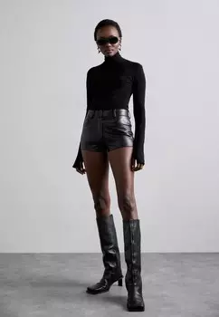 Шорты HIGH WAIST Norma Kamali, черный